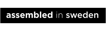 assembled in Sweden logo